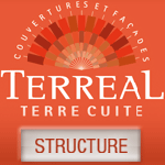 TERREAL TERRE CUITE STRUCTURE