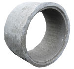 Buse béton Diam. 300 mm x Long. 25 cm 