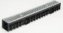 Caniveau nice 100/90 + Grille passerelle galva (Largueur 135 - Hauteur 120mm) 