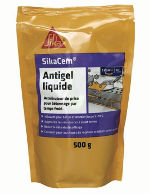 SIKACEM ANTICONGELANT SACHET DOSE 0.5 L. ANTIGEL ACCELERATEUR BETONS MORTIERS.