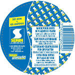 ROULEAU BANDE ADHÉSIVE 45m POUR PLAQUE DE PLÂTRE 