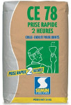 ENDUIT CE 78 RAPIDE 2 HEURES  SAC  25 KG