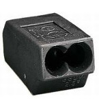 Connexion wago 2 connexion (1 à 2,5 mm²)