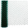 Grillage plastifié simple torsion vert, fil: 2,7 mm haut.1,20 ml X long. 25 ml