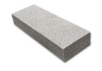 Bloc Marche Granit Scié Flammé Gris Clair 15 x 35 cm Long. 1,20 m