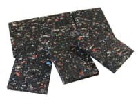 APPUI LAMBOURDE CAOUTCHOUC 90X60X8 PAQUET DE 48 PCES