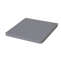 Couvercle piéton CORPCT gris pour regard H. 25 cm L. 25 cm l. 25 cm