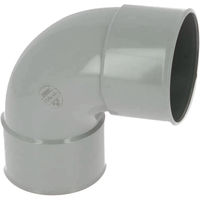 Coude femelle-femelle 87°30 gris CR88GT - Ø 80 mm