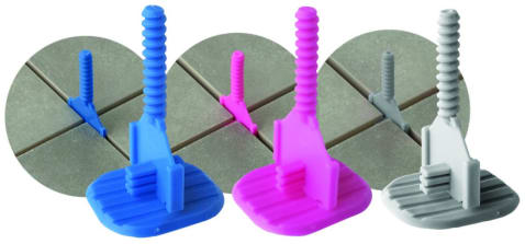 CROISILLONS AUTO-NIVELLANTS 3 MM VIOLET PAQUET 200 PIÈCES