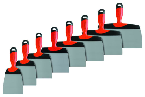 COUTEAU A ENDUIRE INOX 18 CM BI MATIERE